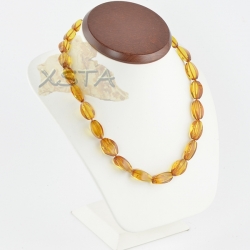 Genuine amber necklace for adults